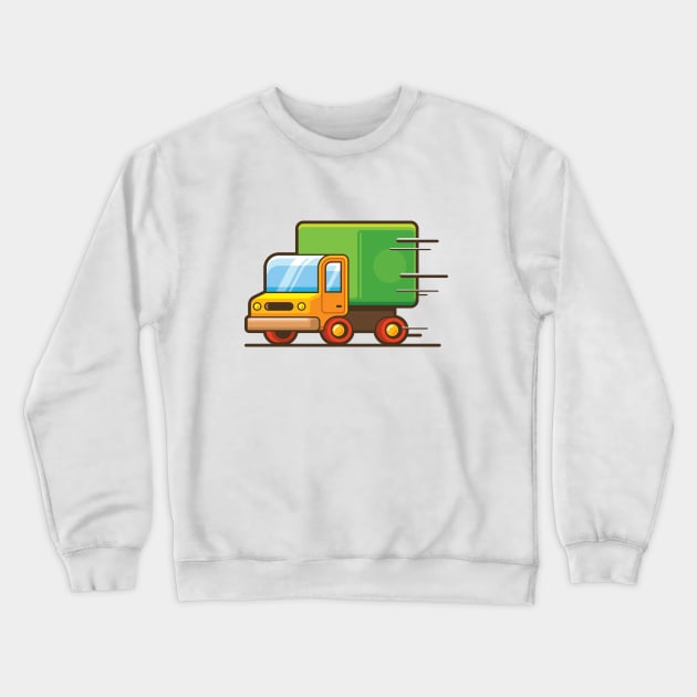 Truck Toy Crewneck Sweatshirt by dandragomir